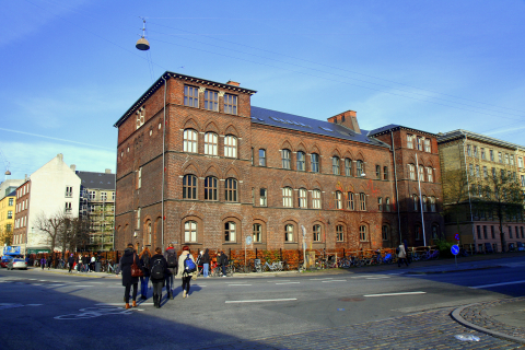 Hovedbygningen ved Rysensteen Gymnasium